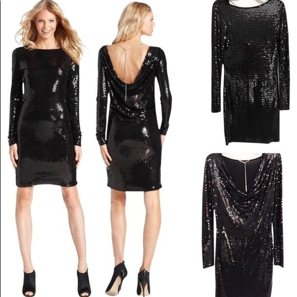Micheal Kors long sleeved Sequin dress - Picture 1 of 3